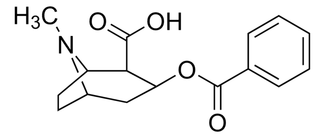 苯甲酰芽子堿標準溶液